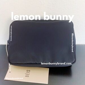 BÉIS The Belt Bag in Black Neutral Brand New NWT